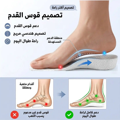 نعل  ميموري فوم بتصميم متطور (réduction)